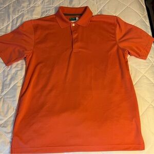 Hogan Vibrant Orange Polo Shirt